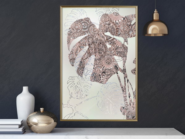 Poster 'Ornamented Monstera'