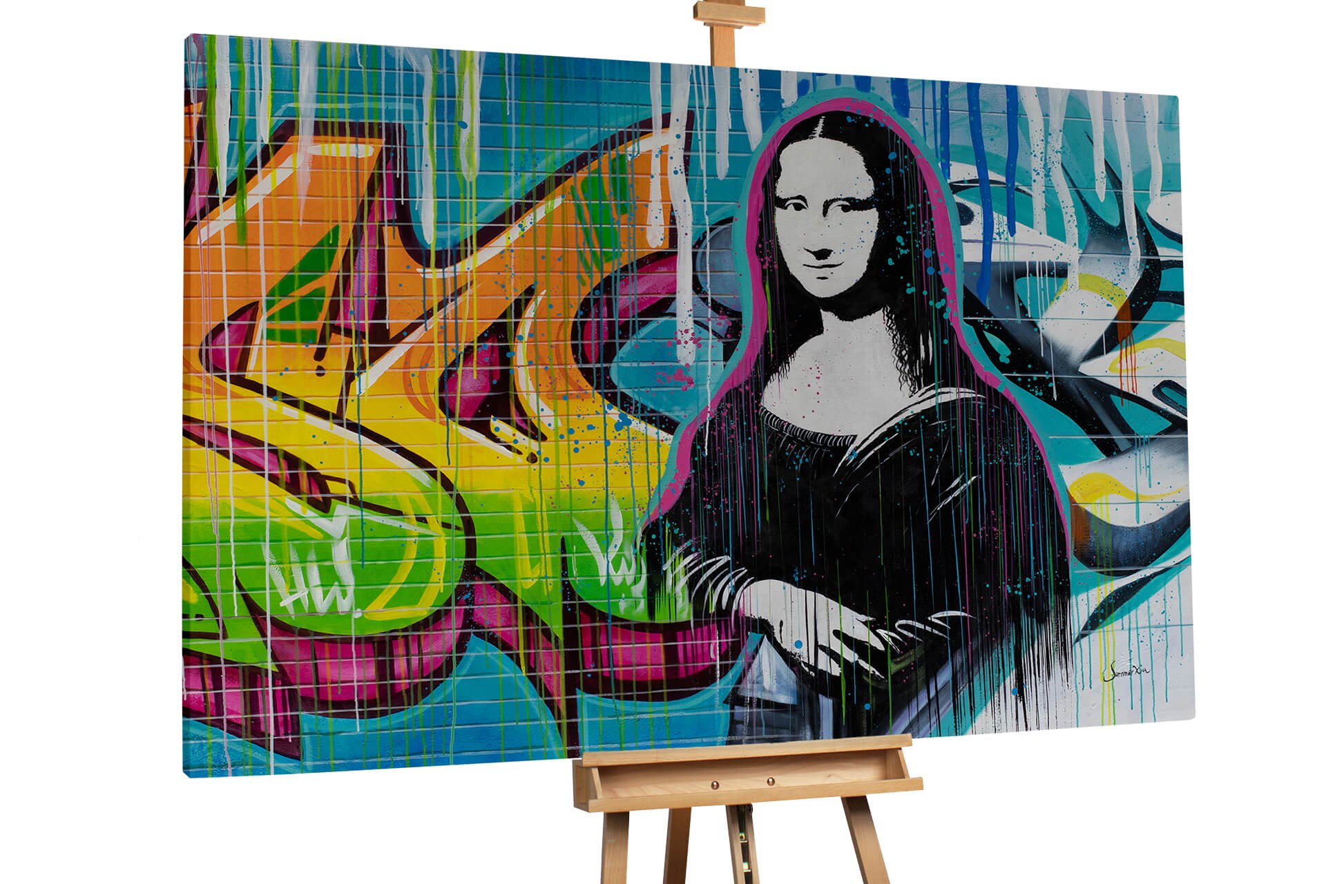 Buy oil painting \'Mona Lisa 2.0\' | KunstLoft