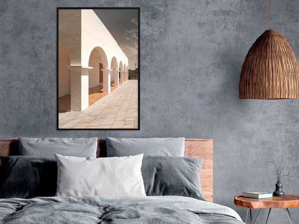Poster 'Sunny Colonnade'