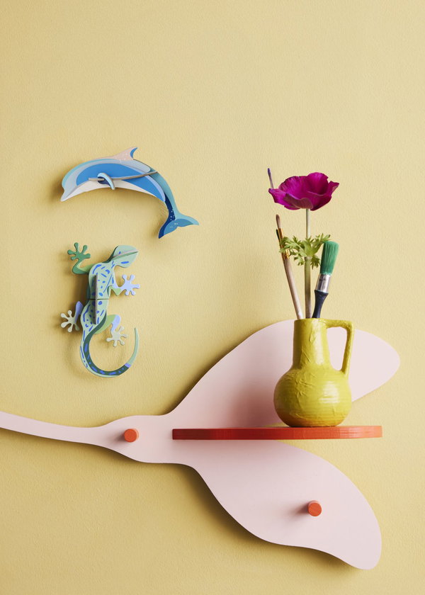 Wanddeko Papier 'Dolphin'