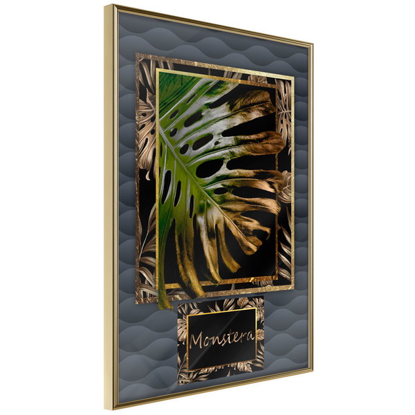 Poster 'Monstera in the Frame'