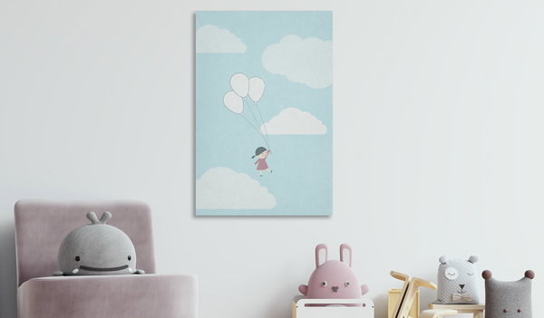 Kunstdruck auf Leinwand 'Dream Adventure Vertical'