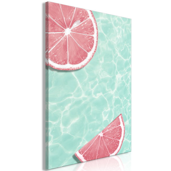 Kunstdruck auf Leinwand 'Refreshing Deep Vertical'