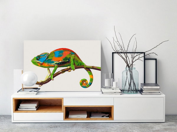 Malowanie po numerach dla dorosłych 'Chameleon'