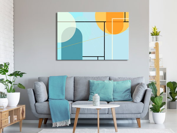 Kunstdruck auf Leinwand 'Arranged Ocean Wide'