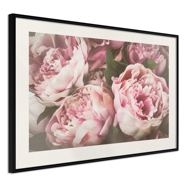 Poster 'Pink Peonies'