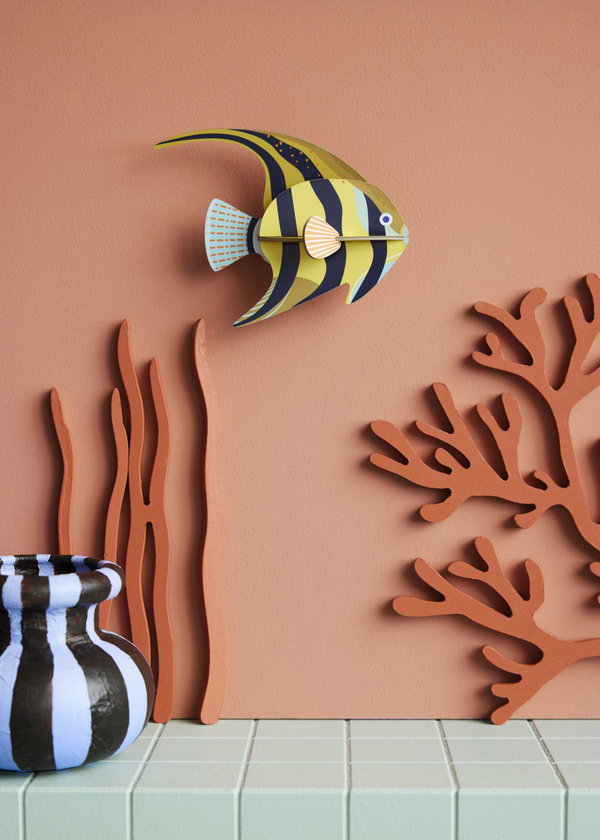 Wanddeko Papier 'Angelfish'