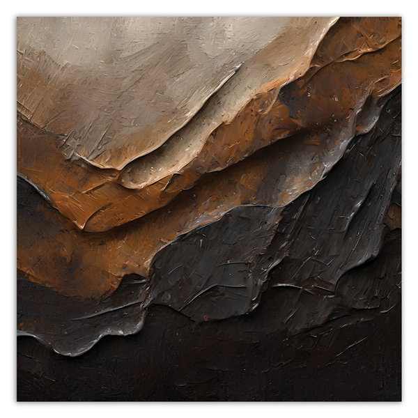 Kunstdruck auf Leinwand 'Earth's Essence 1'