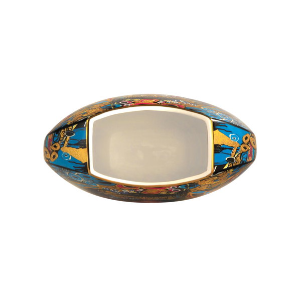 Vase en porcelaine 'Golden Muse Aphrodite' de Lana Frey 11x30x22cm