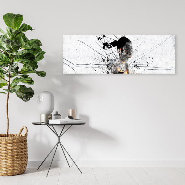 Canvas Poster 'Fractured Silence'