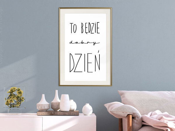 Poster 'To b?dzie dobry dzie?'