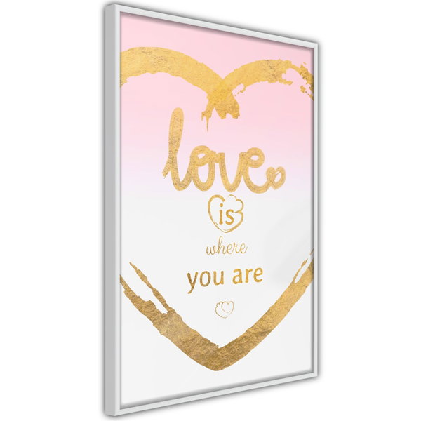 Poster 'Love Is Where You Are'