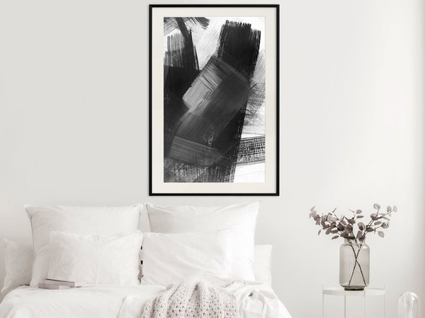Poster 'Black Mosaic'