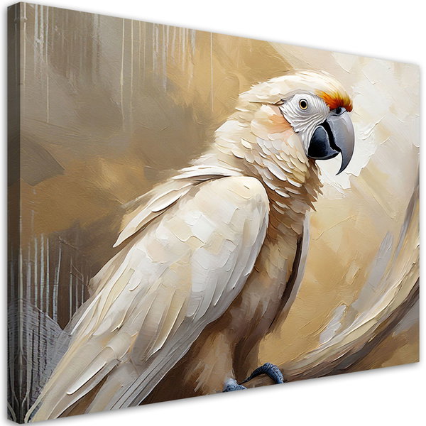 Kunstdruck auf Leinwand 'Majestic Cockatoo 2'