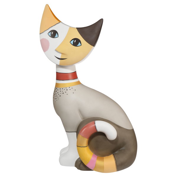 Porzellan Figur 'Katze Alisia' von Rosina Wachtmeister 19x50x37cm