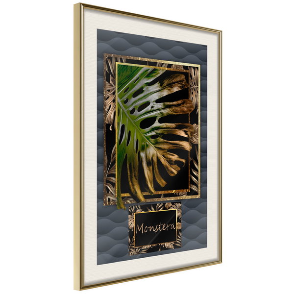 Poster 'Monstera in the Frame'