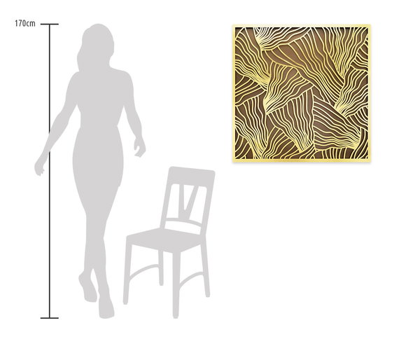 Kunst im optimalen Größenverhältnis