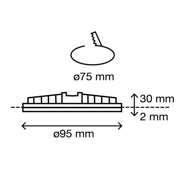 Deckenleuchte 'Kairo Plus'