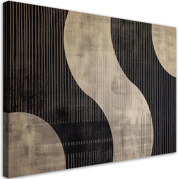 Kunstdruck auf Leinwand 'Modern Rhythm'