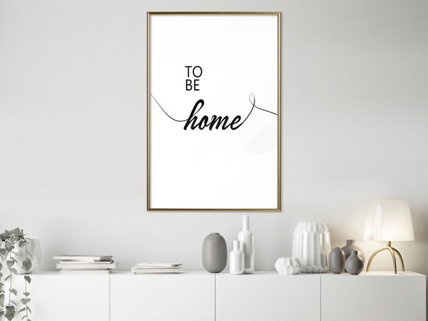 Poster 'To Be Home'