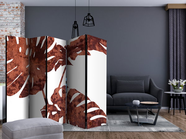 Paravent 'Seasoned Monstera II'