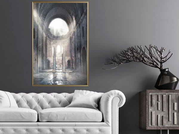 Poster 'Ruins of a Cathedral'