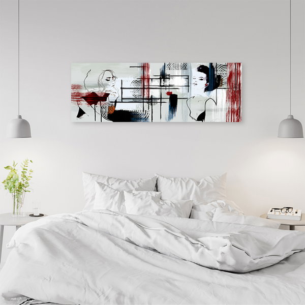 Kunstdruck auf Leinwand 'Echoes of Elegance 1'