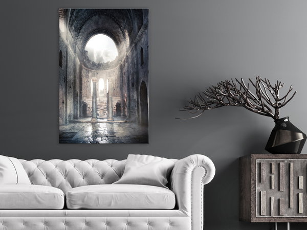 Kunstdruck auf Leinwand 'Chamber of Secrets Vertical'