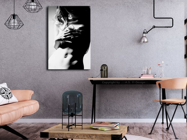 Kunstdruck auf Leinwand 'Perfect Waist Vertical'