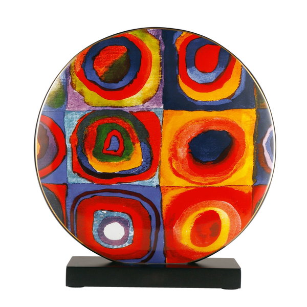 Porzellan Vase 'Color Study' von Wassily Kandinsky 8x33,5x31cm