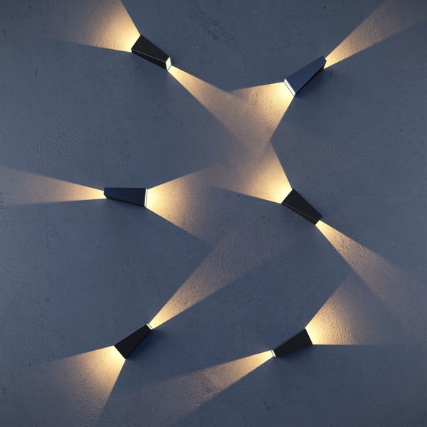 Udendørslampe 'Times Square 2'