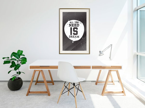Poster 'All You Need Is Dream'