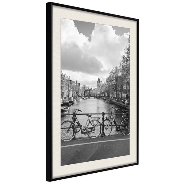 Poster 'Bicycles Against Canal'