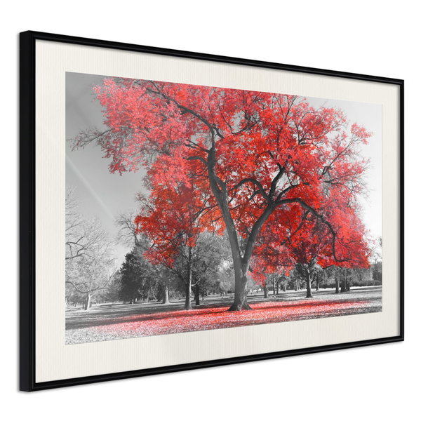 Poster 'Red Tree'