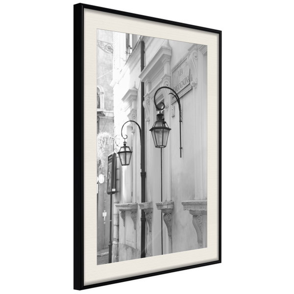 Poster 'Old Town's Charm'