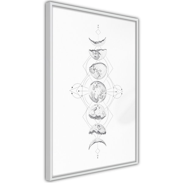 Poster 'Silver Globe'