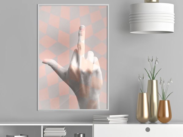 Poster 'Middle Finger'