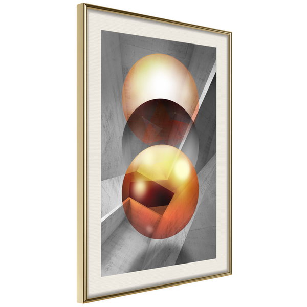 Poster 'Enchanted Globes'