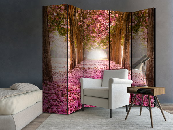 Paravent 'Pink Grove II'