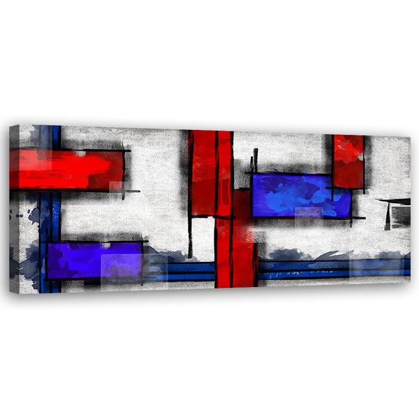 Kunstdruck auf Leinwand 'Chromatic Intersection'
