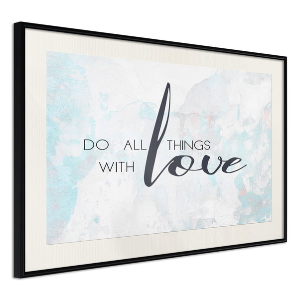 Poster 'Do All Things With Love'