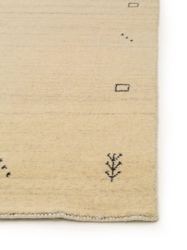 Design Wollteppich Jamal Beige
