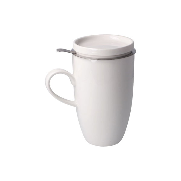 Goebel Teetasse mit Sieb und Deckel 'Traveler'