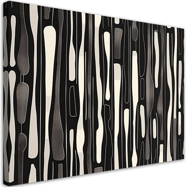 Kunstdruck auf Leinwand 'Monochrome Vibes'