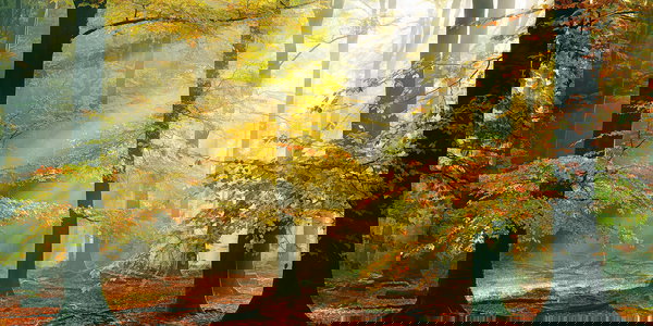 Behang 'Sinfonia Forest' 500x250cm