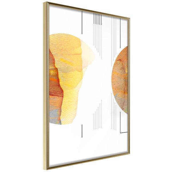 Poster 'Collision of Planets'
