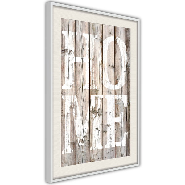Poster 'Vintage: Home'