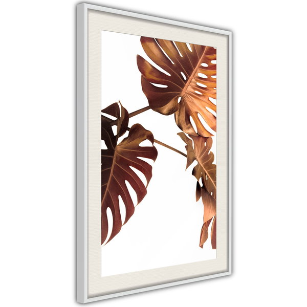 Poster 'Copper Monstera'