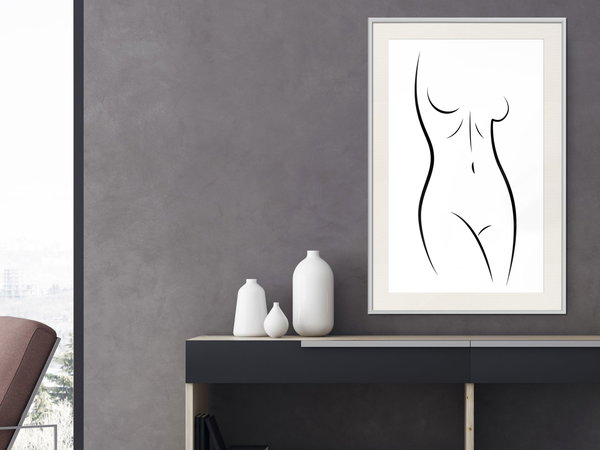 Poster 'Minimalist Nude'