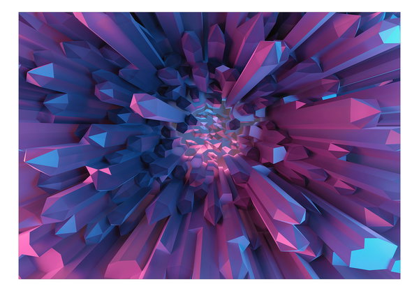 Selbstklebende Tapete 'Heart of Crystal'